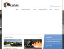 Tablet Screenshot of pigdonportables.com